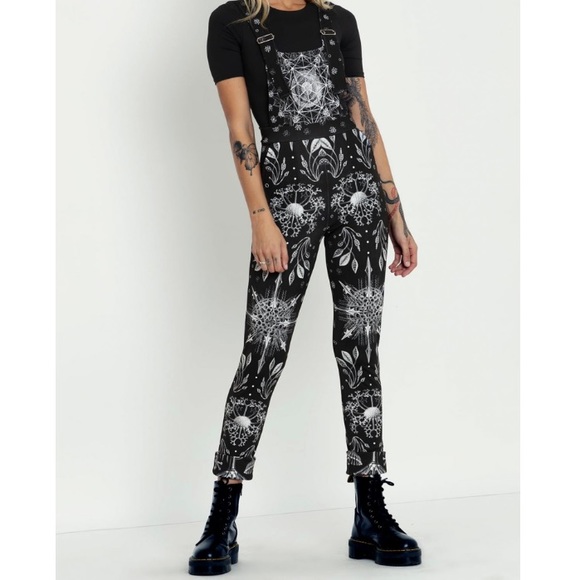 Blackmilk Pants - BlackMilk Phaeodaria Long Overalls
